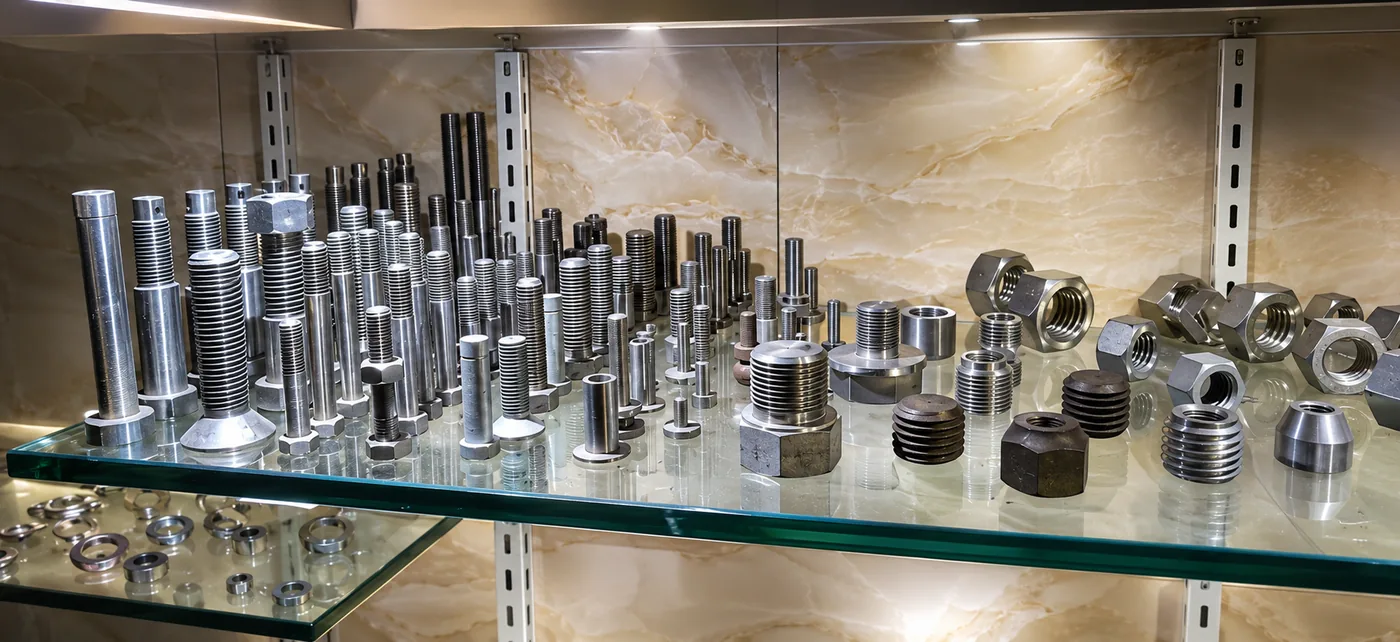 Forged products display