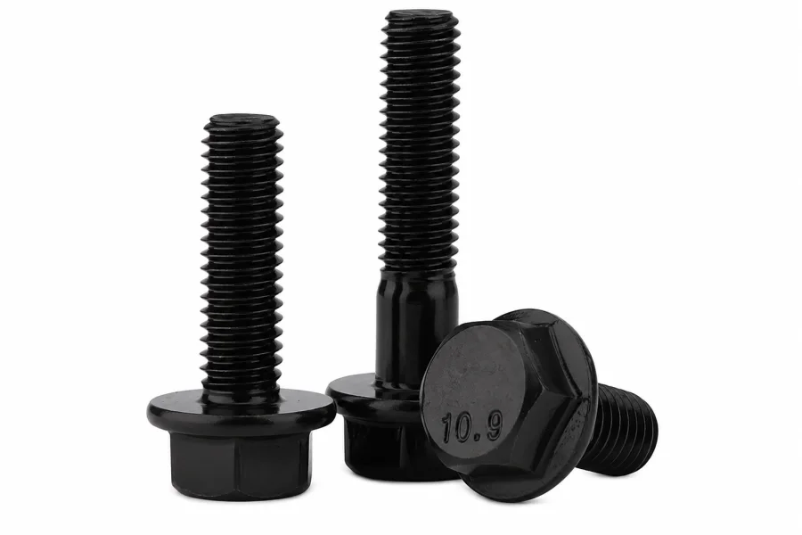 10.9 high-tensile hex bolts