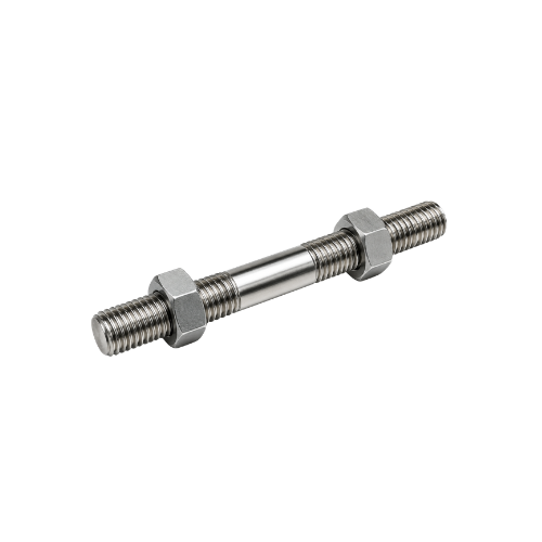 Stud bolt with matched nuts product example from Lohar Forging