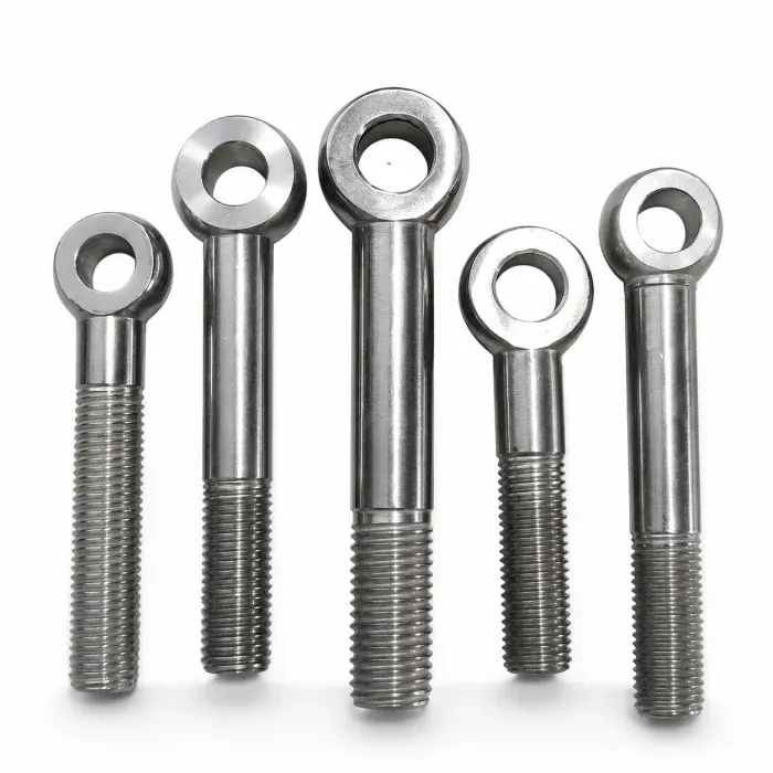 Gland Eye Bolt manufacturer in India - mild steel and stainless steel threaded eye bolts
